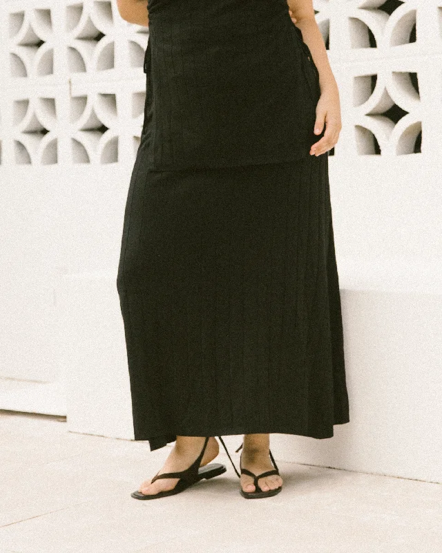 Parker Maxi Skirt | Black