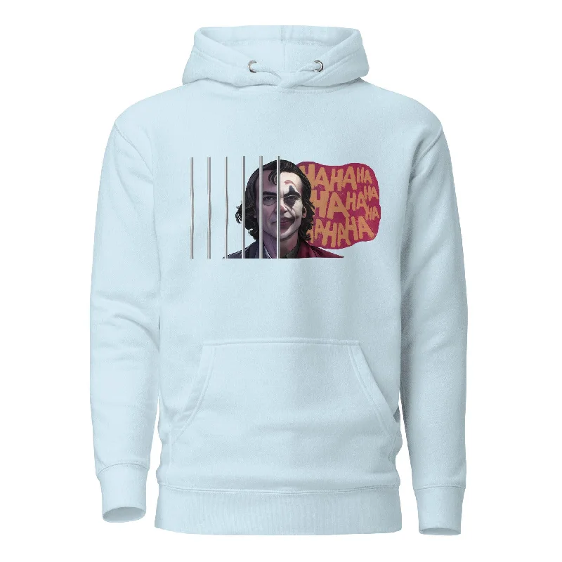 Joker Ahahaha Woman Premium Cotton Hoodie