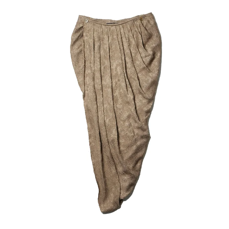 877SKU1 Sand / Jacquard Wrap Skirt