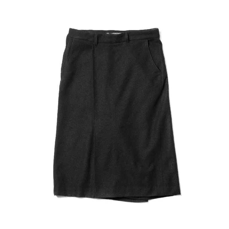 879PAM2 Black / Tailored Skirt Pants