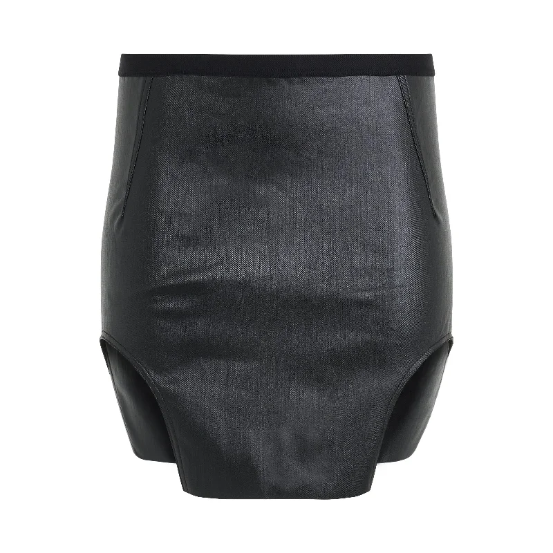 Diana Mini Skirt in Black