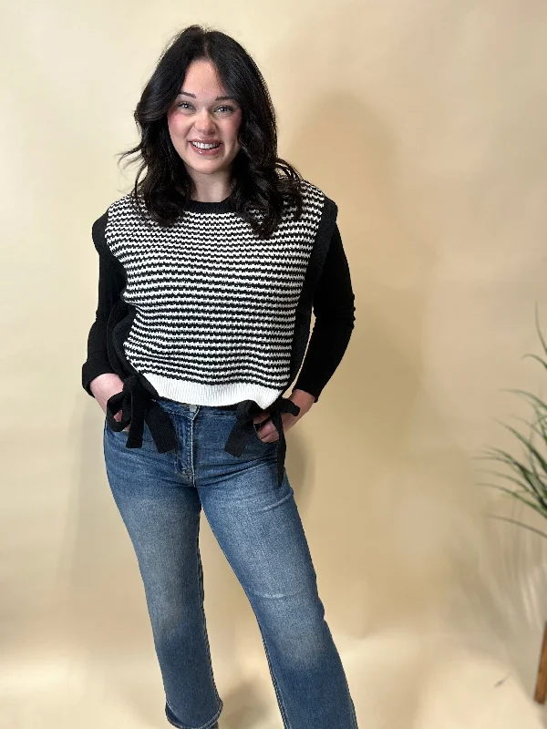 Stripe Sweater Vest