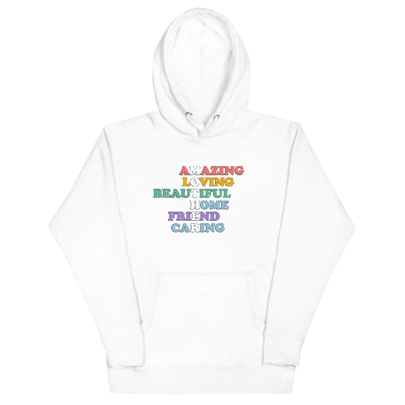 Acrostic Mother Women Premium Hoodie