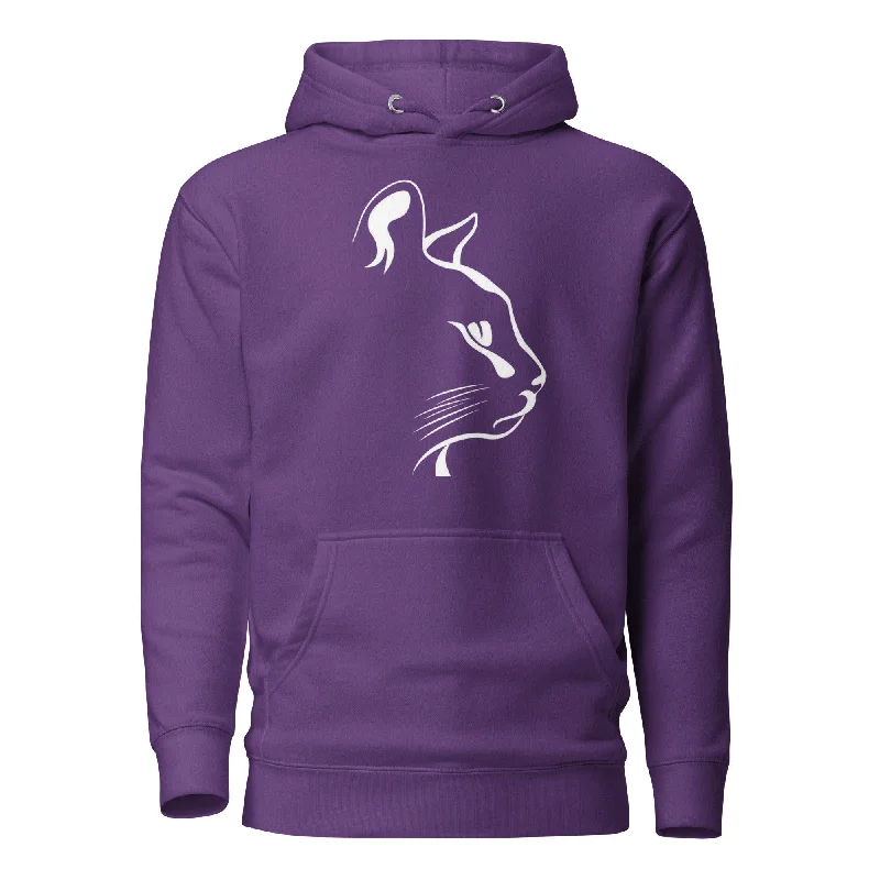 Cat head Woman Hoodie