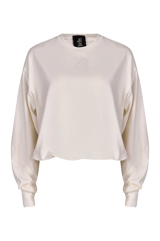 Thom Krom Slinky Pullover - Cream