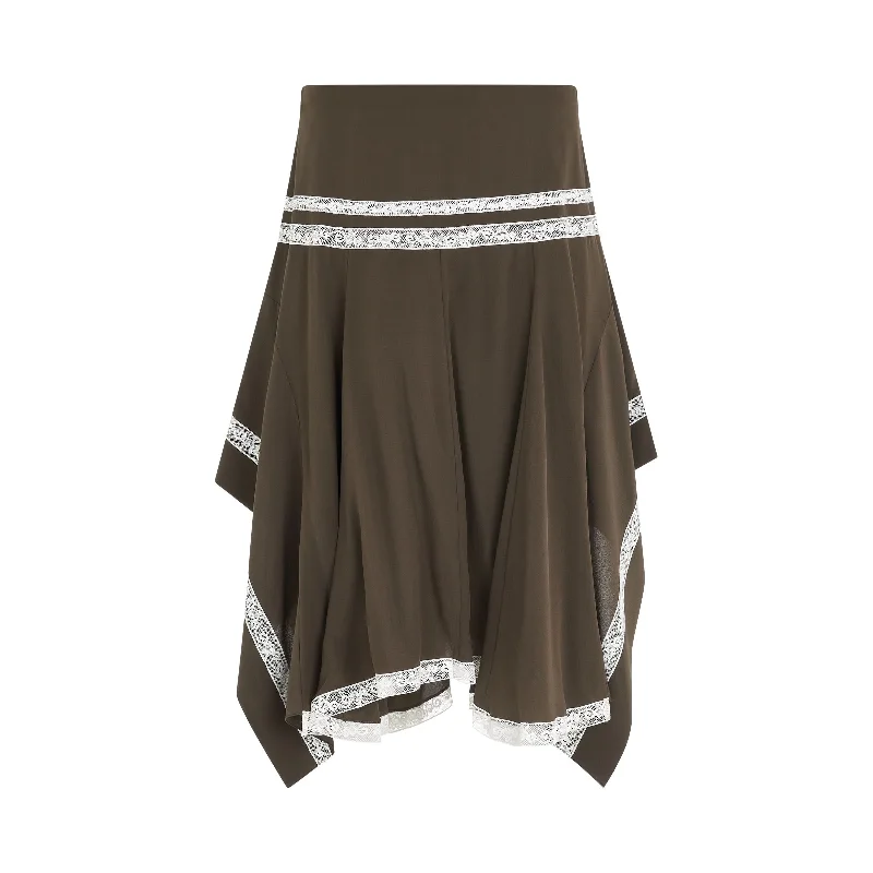 Skirt in Brown