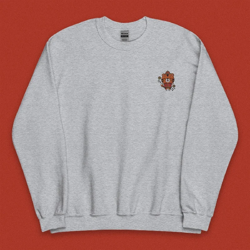 Year of the Tiger Embroidered Sweatshirt