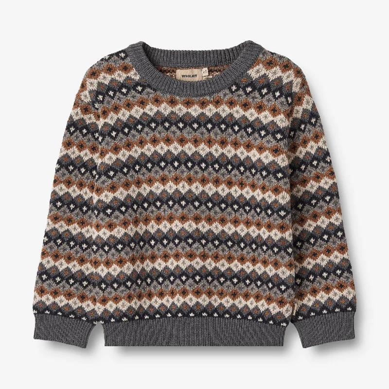 Jacquard Pullover Elias - multi