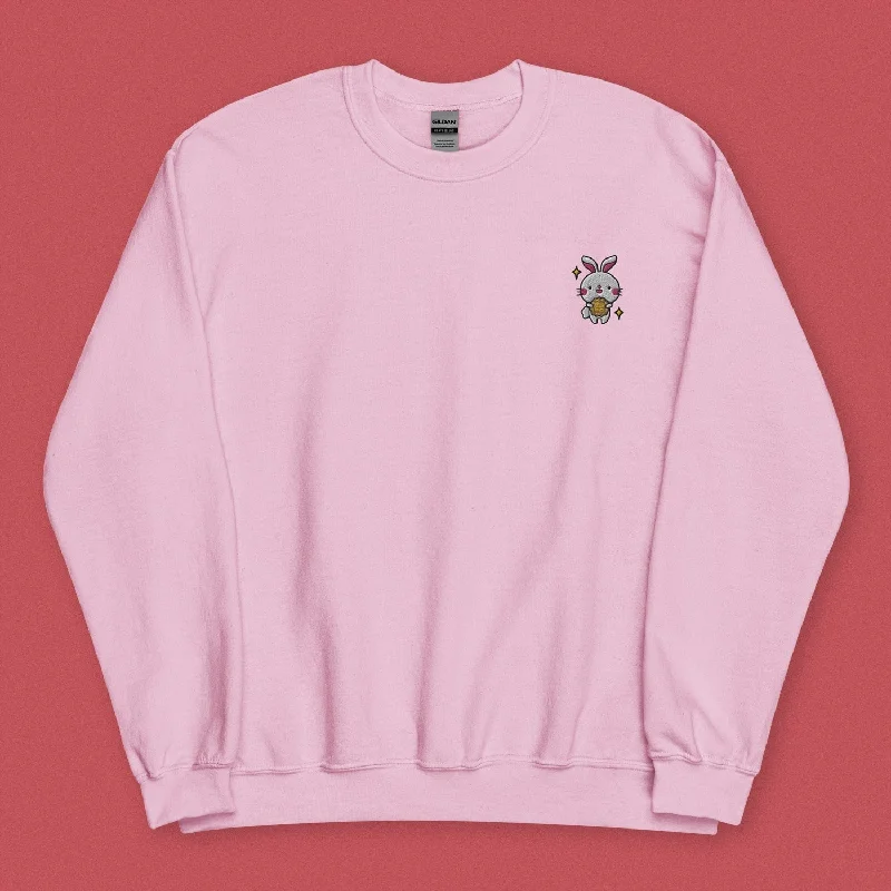 Mooncake Rabbit Embroidered Sweatshirt