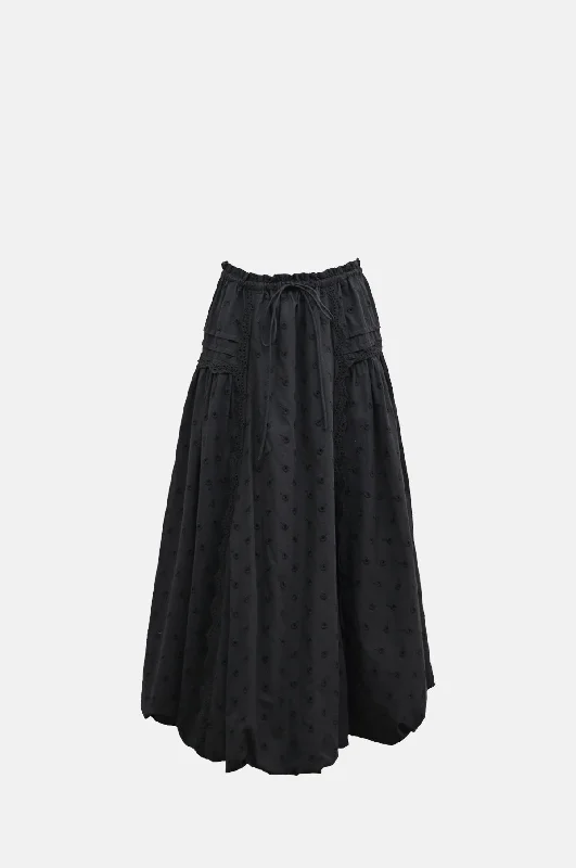 Agatha Puff Skirt Black