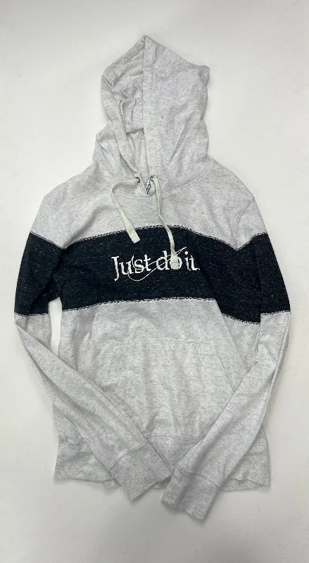 Athletic Sweatshirt Hoodie By Nike Apparel  Size: L