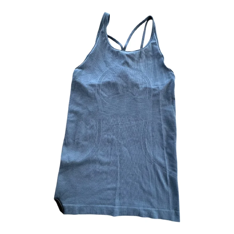 Athletic Tank Top By Lululemon In Blue, Size: 4