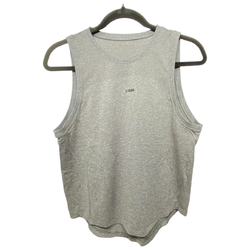 Athletic Tank Top By Gym Shark In Grey, Size: S