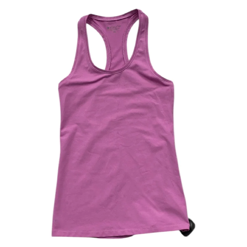 Athletic Tank Top By Athleta In Pink, Size: Xs