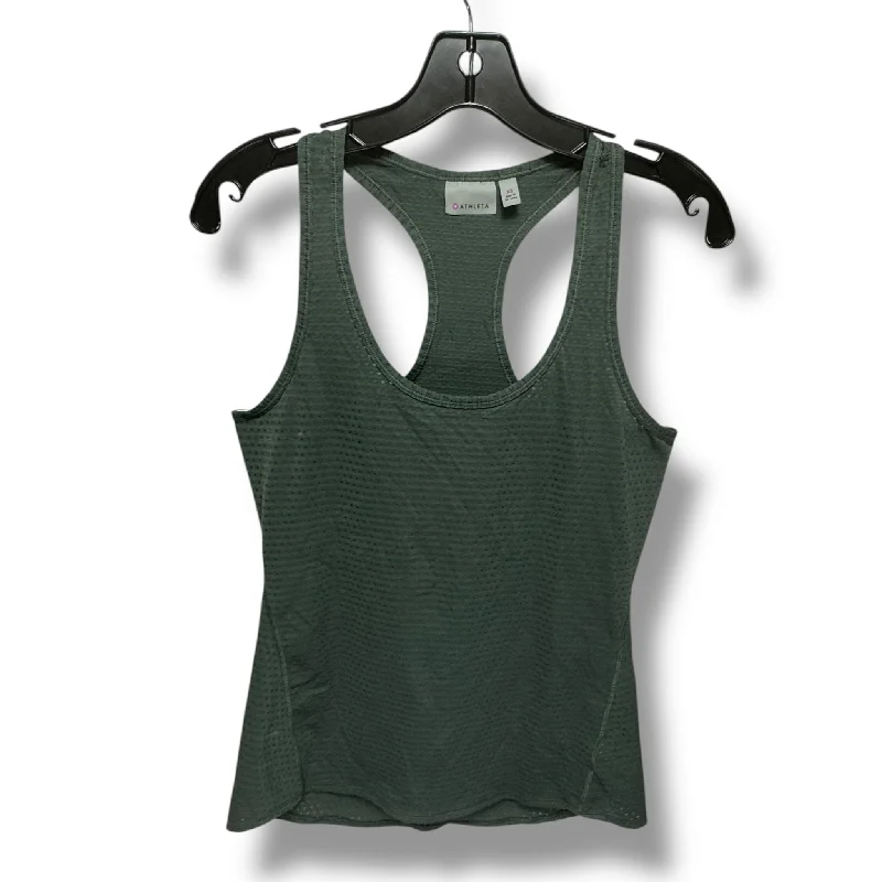 Athletic Tank Top By Athleta In Green, Size: Xs