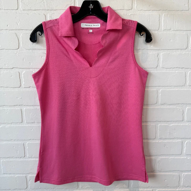 Athletic Tank Top By Clothes Mentor In Pink, Size: S