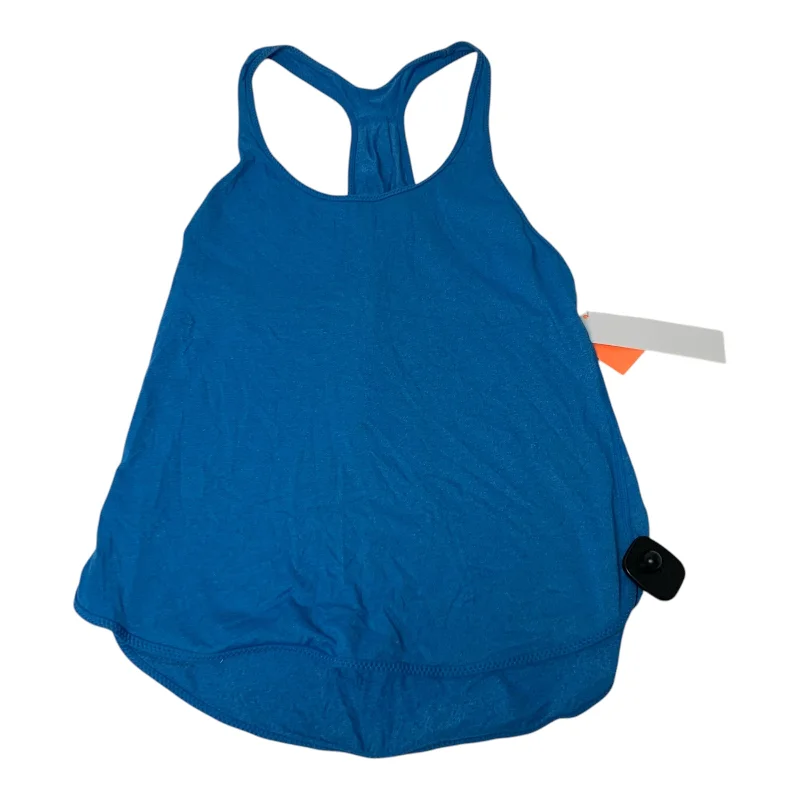 Athletic Tank Top By Lululemon In Blue, Size: S