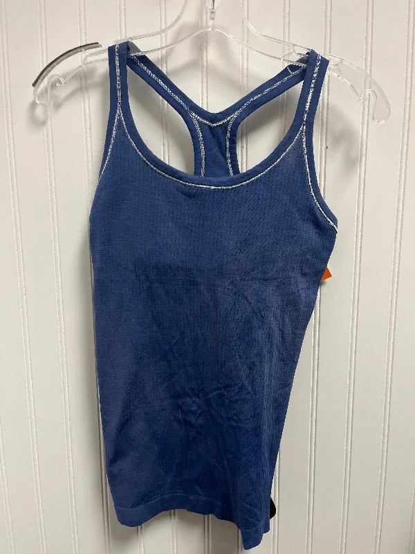 Athletic Tank Top By Lululemon In Blue, Size: S