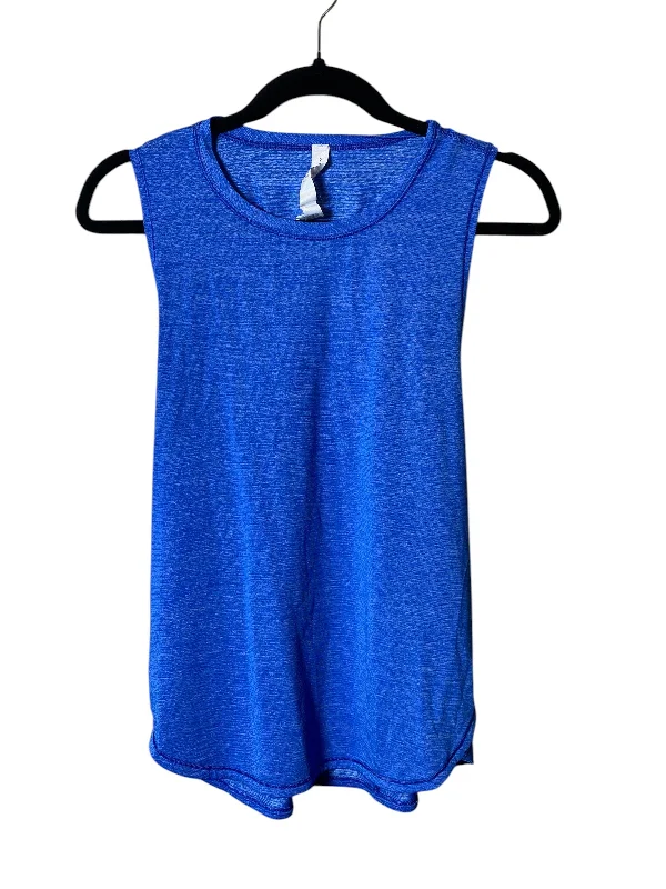 Athletic Tank Top By Lululemon In Blue, Size: M