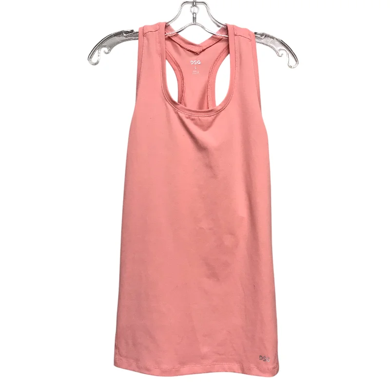 Athletic Tank Top By Dsg Outerwear In Pink, Size:L