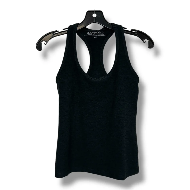 Athletic Tank Top By Beyond Yoga In Black, Size: S