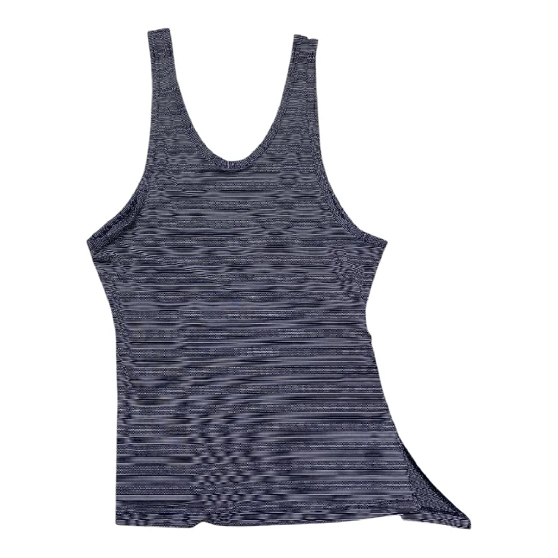 Athletic Tank Top By Athleta In Blue & White, Size: Xxs