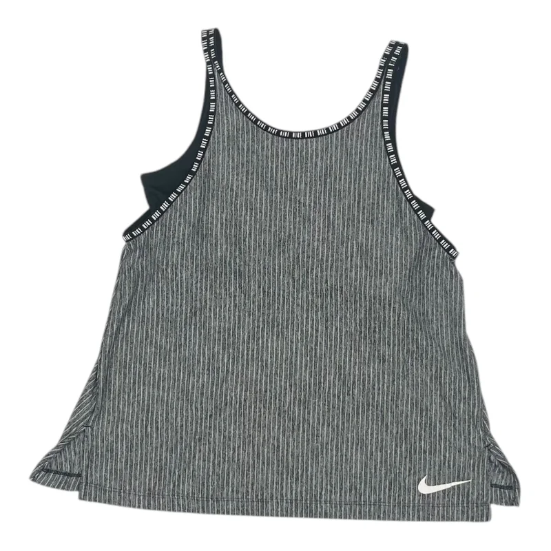 Athletic Tank Top By Nike In Grey, Size:Xl