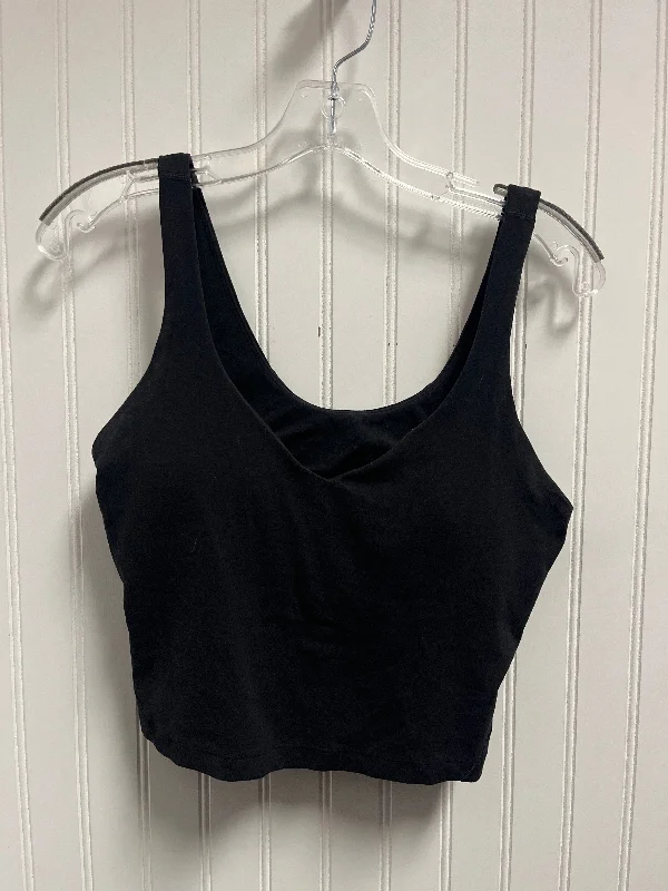 Athletic Tank Top By Lululemon In Black, Size: M