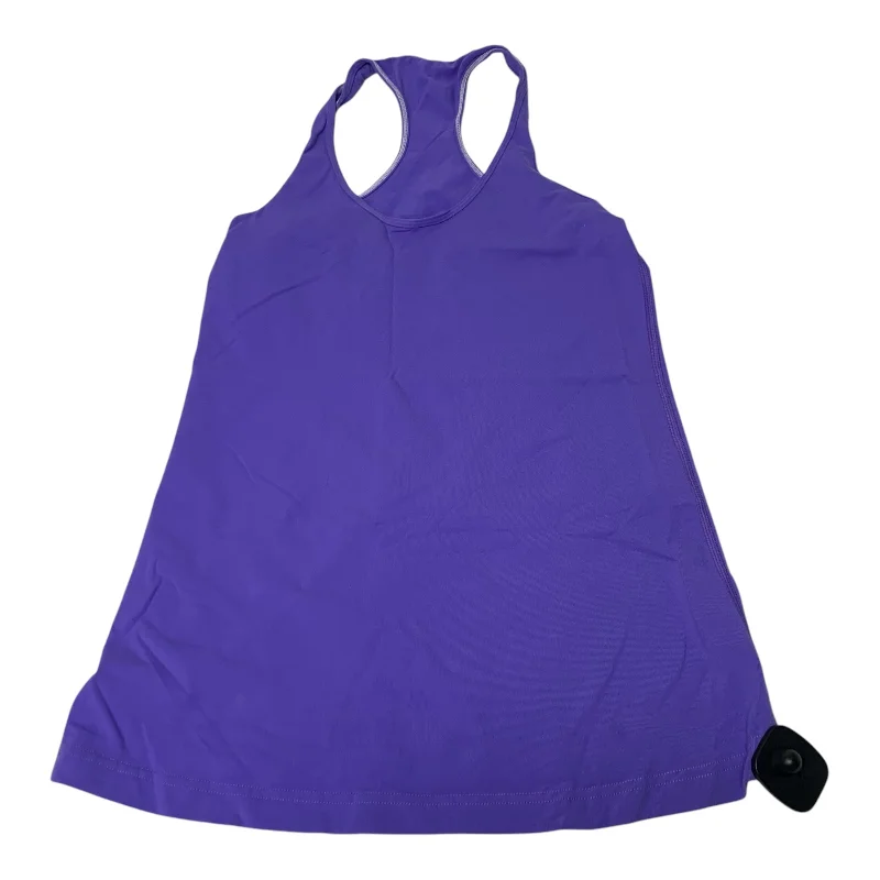 Athletic Tank Top By Lululemon In Purple, Size: M