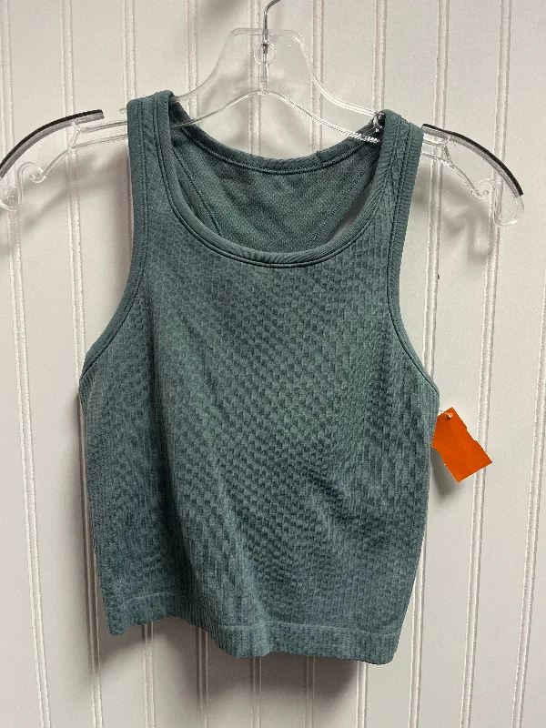 Athletic Tank Top By Lululemon In Teal, Size: S