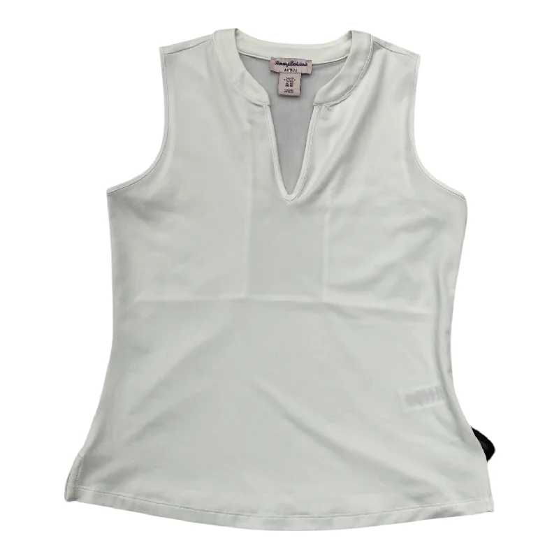 Athletic Tank Top By Tommy Bahama In White, Size: Xs