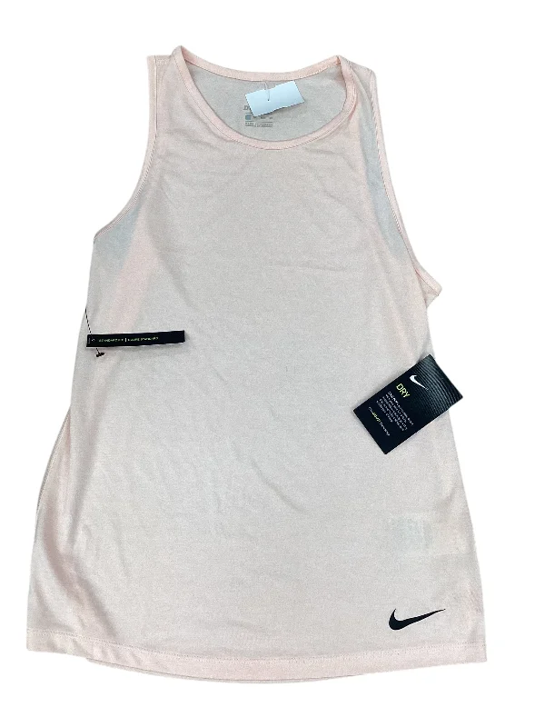 Athletic Tank Top By Nike In Pink, Size: Xs