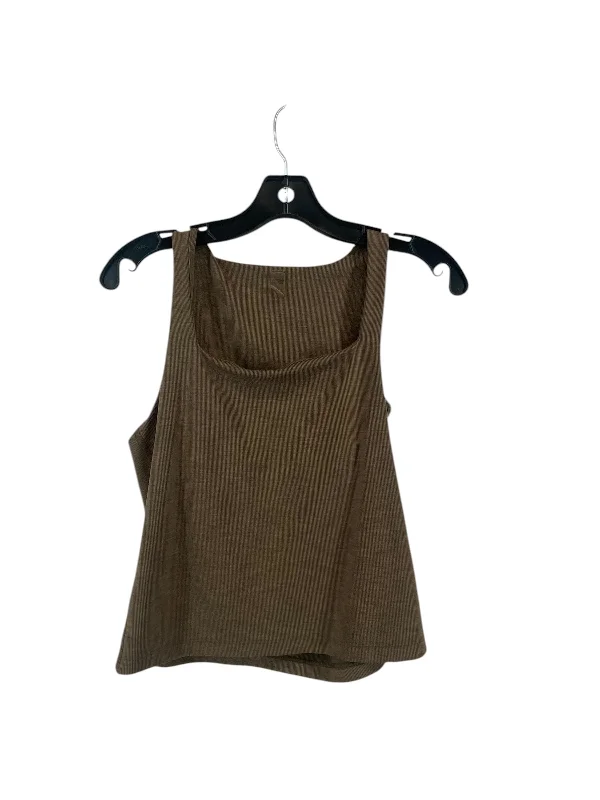 Athletic Tank Top By Beyond Yoga In Brown, Size: M