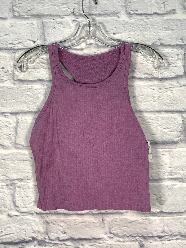 Athletic Tank Top By Lululemon In Purple, Size: M