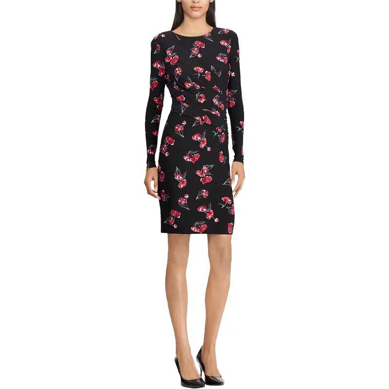 American Living Womens Floral-Print Jersey Dress