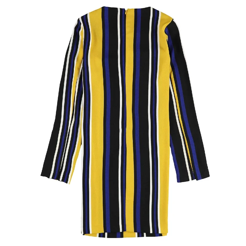 Bar Iii Womens Striped Shift Dress