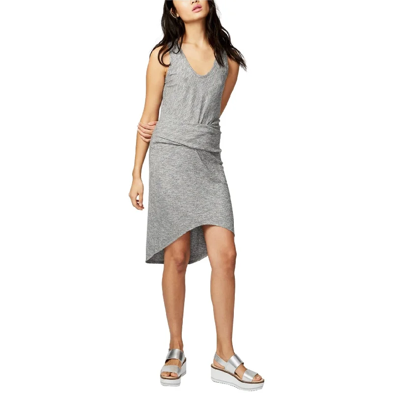 Rachel Roy Womens Michele High-Low Gathered Asymmetrical Dress