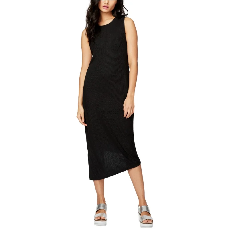 Rachel Roy Womens Ribbed Asymmetrical Dress