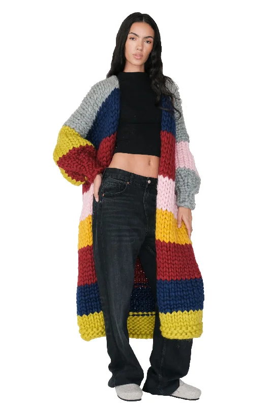 Orion Chunky Knit Maxi Cardigan