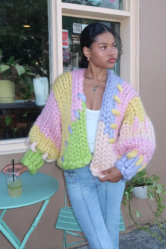 Pastel Colossal Knit Cardigan