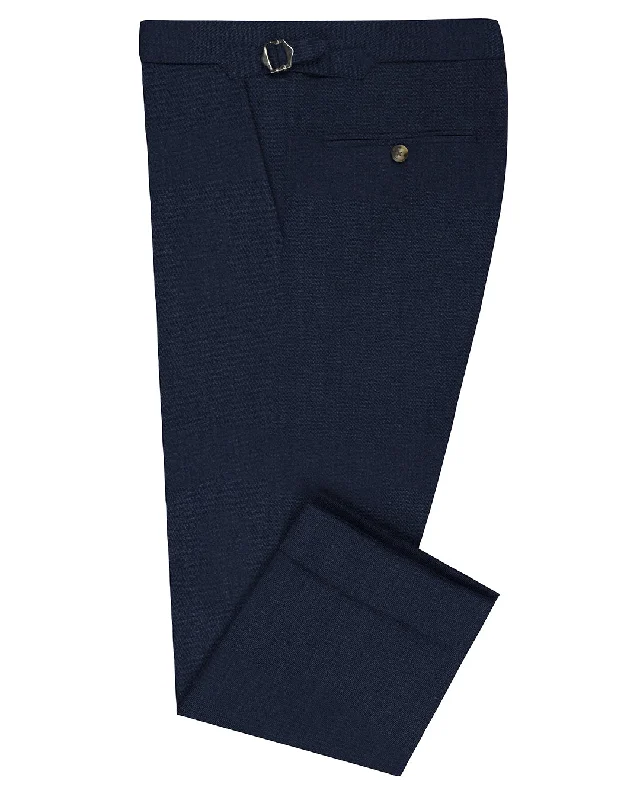 VBC 100% Wool Indigo Navy Twill Pant