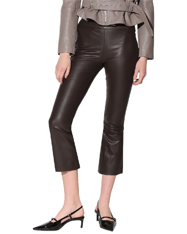 Walter Baker Luisa Fitted Leather Pant