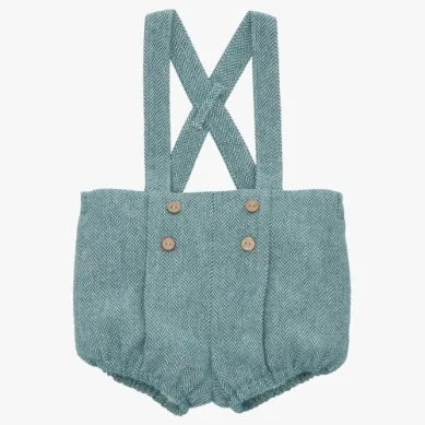 Sage Herringbone Suspender